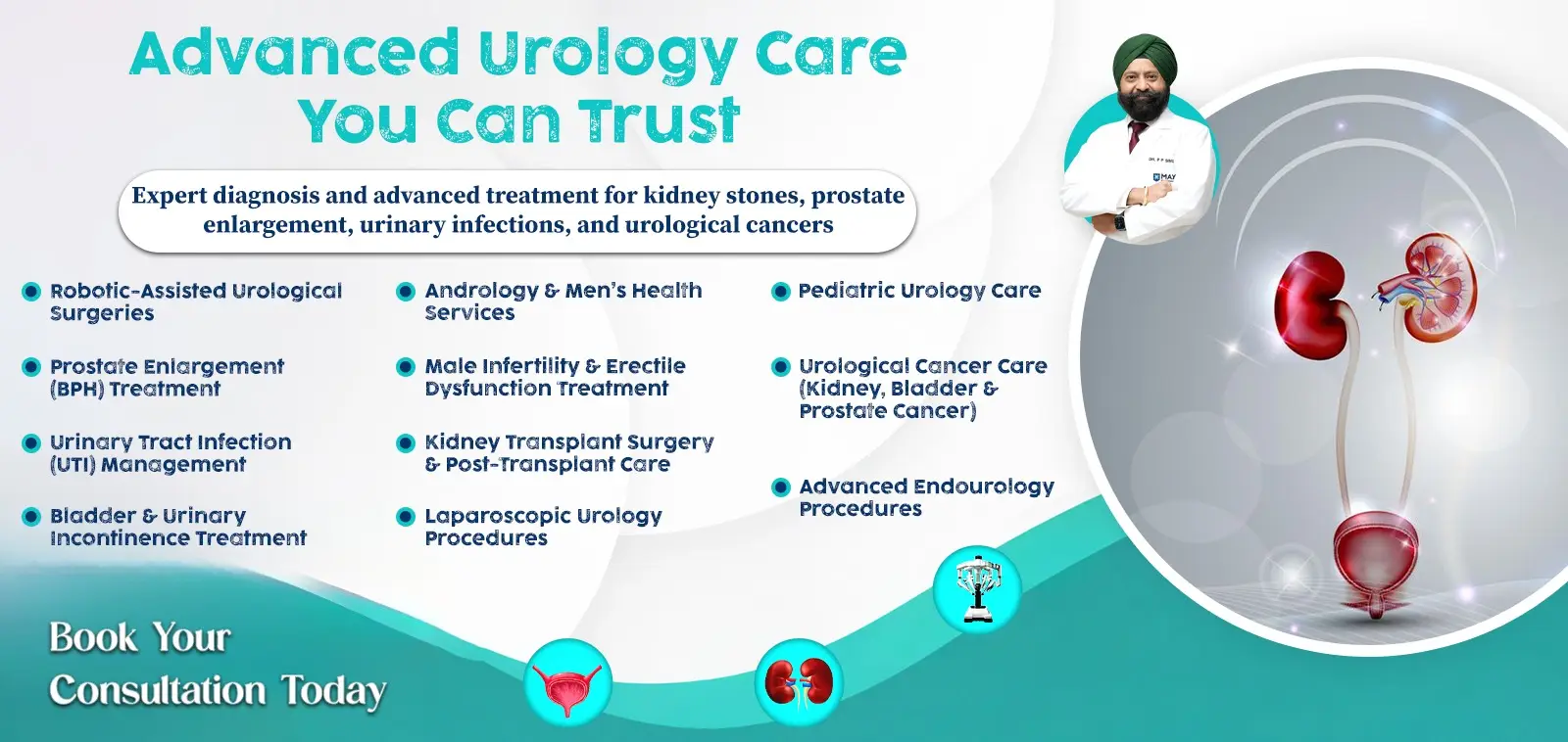 top Urology doctor in Delhi